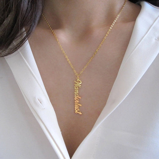 Personalized Signature Name Necklace