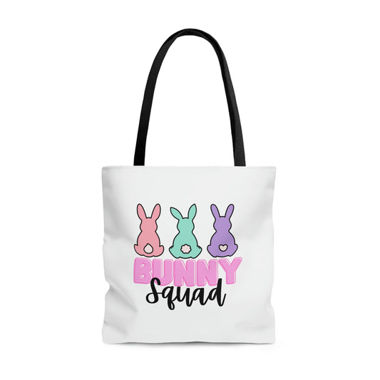 Bunny Squad Tote Bag