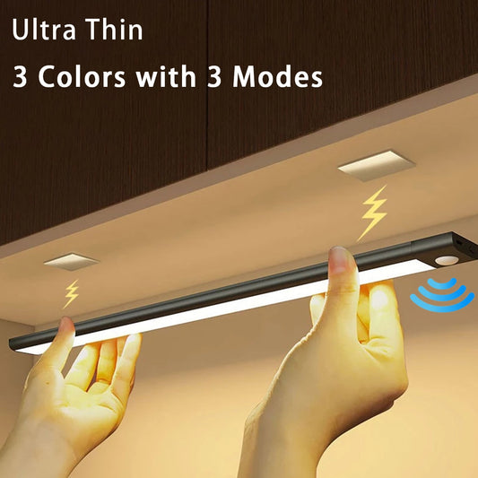 Three Color Motion Sensor Wireless Night Light  - Perfect For any Room in the Home or Office!