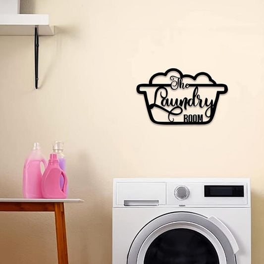 Laundry Room Decor Metal Sign