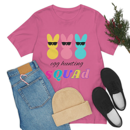 Egg Hunting Easter Squad - Unisex Jersey Short Sleeve Tee